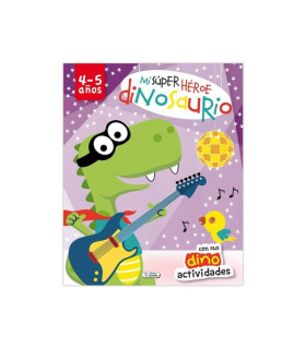 LIBRO ACTIVIDADES MI SUPERHEROE DINOSAURIOS