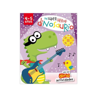 LIBRO ACTIVIDADES MI SUPERHEROE DINOSAURIOS