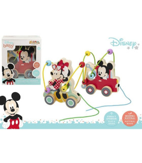 ARRASTRE VEHICULO MADERA DISNEY 15x13x8cm