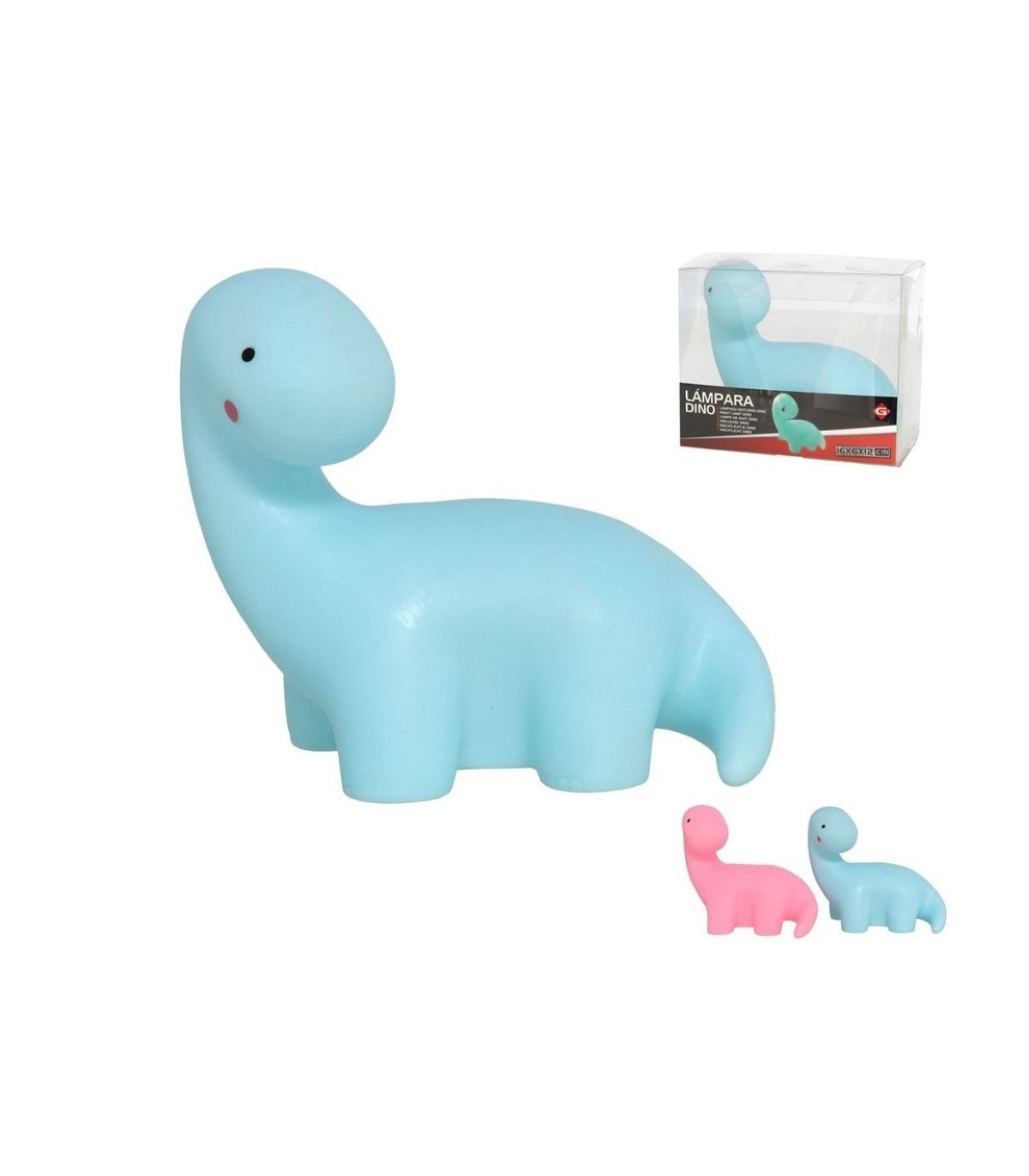 LUZ LAMPARA 8x12 5x12cm DINO