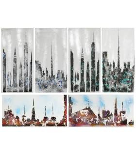 CUADRO 30x60cm PINTADO DECOR