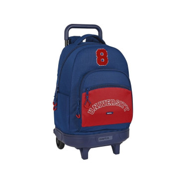 MOCHILA  CON  RUEDAS COMPACT SAFTA UNIVERSIT 45x33x22cm