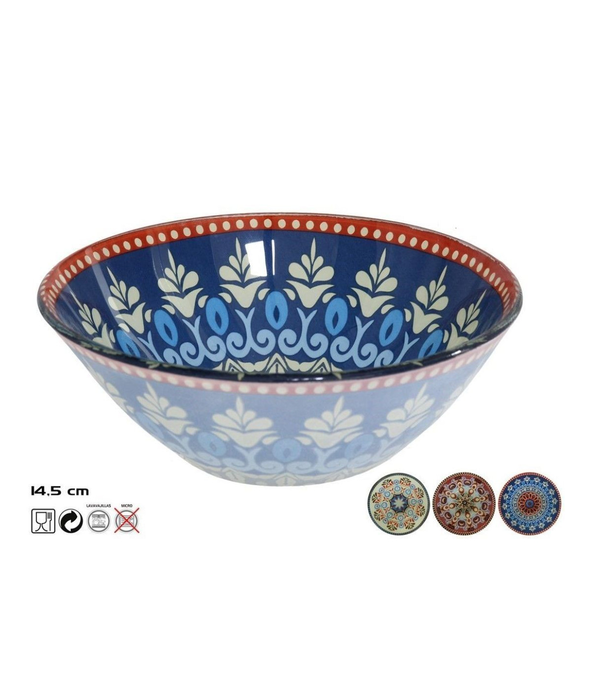 CUENCO DECOR,ROMEO CRISTAL 14 5cm