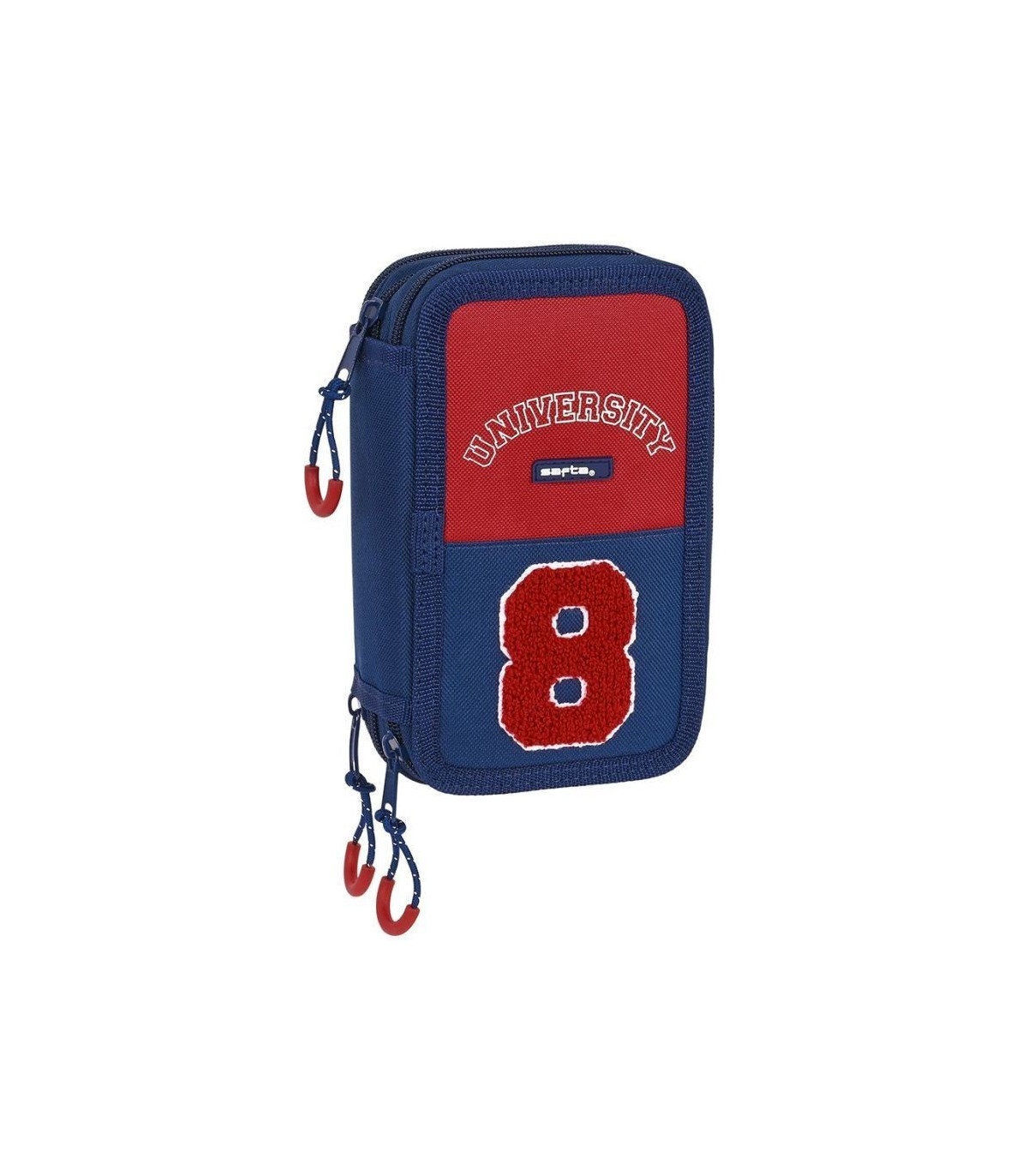 PLUMIER 3  CREMALLERA 36 PIEZAS SAFTA UNIVERSITY