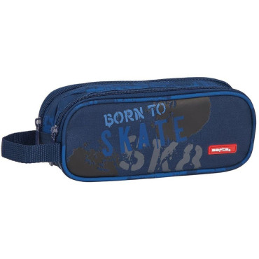 PORTA TODO DOBLE SAFTA SKATE 21x8x6cm