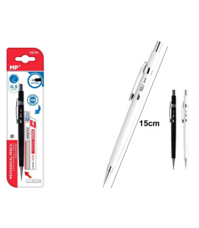 PORTAMINAS 0 5mm METALICO 14 5cm  CON MINAS