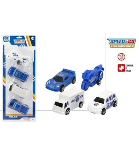 COCHES Y MOTOS PACK 4 SPEED & GO