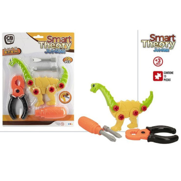 DINOSAURIO MONTABLE CON HERRAMIENTAS