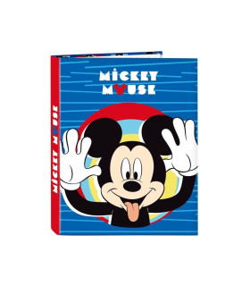 CARPETA 4 ANILLAS FOLIO MIXTAS MICKEY MOUSE (M2)