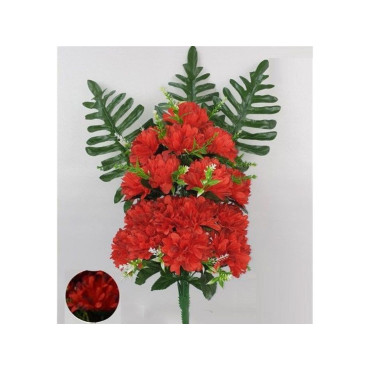 CONJUNTO JUEGO SUPER CRISANTEMOS ROJO