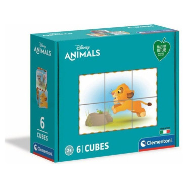 CUBOS DISNEY 6 PFF ANIMALS FRIENDS