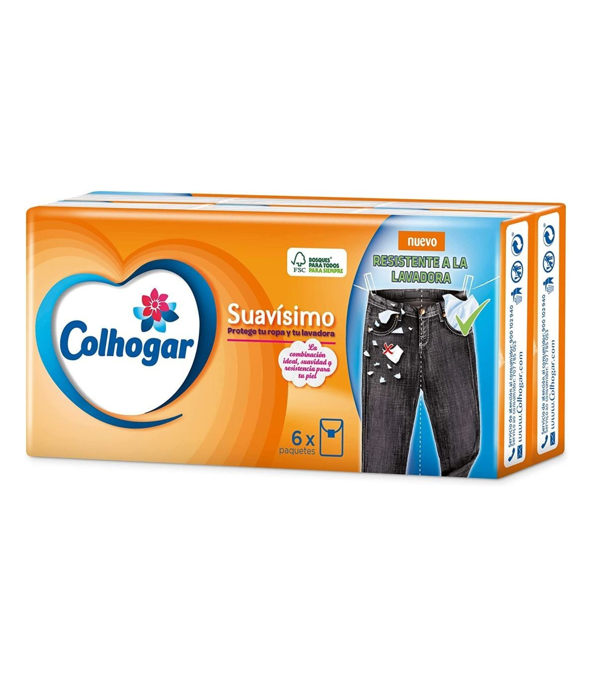 PAÑUELO COLHOGAR COMPACT 6 Unidades