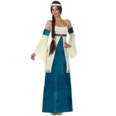 DISFRAZ MEDIEVAL MUJER   Dama Medieval para mujer Dama Medieval para mujer 