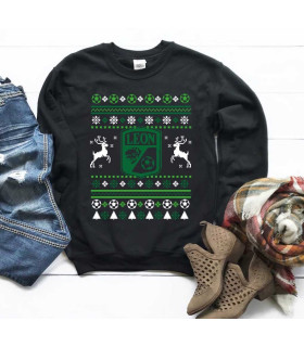 NAVIDAD   Sudadera Navidad Futbol - León LLEVA CONTIGO Y OBSEQUIA EL MEJOR DETALLE DE NAVIDAD PARA UN FAN DEL FUTBOL!