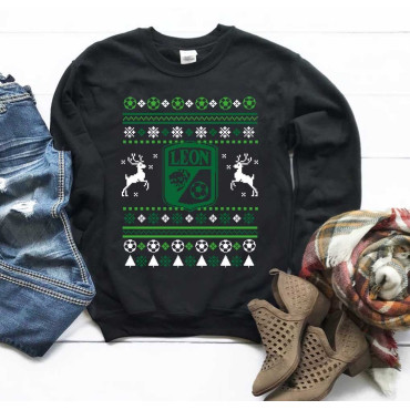 NAVIDAD   Sudadera Navidad Futbol - León LLEVA CONTIGO Y OBSEQUIA EL MEJOR DETALLE DE NAVIDAD PARA UN FAN DEL FUTBOL!