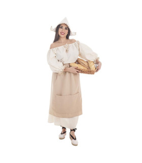 Disfraz de Molinera para mujer medieval