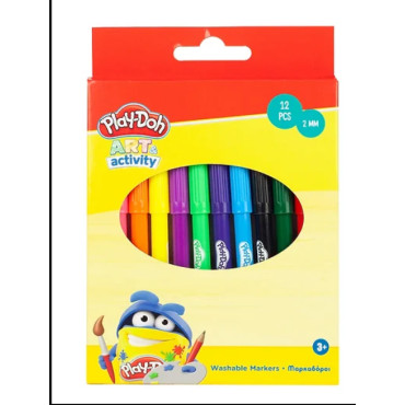 Inicio   Play-Doh 12 marcadores/rotuladores de pintura lavables (2 mm) Play-Doh 12 marcadores/rotuladores de pintura lavables (2