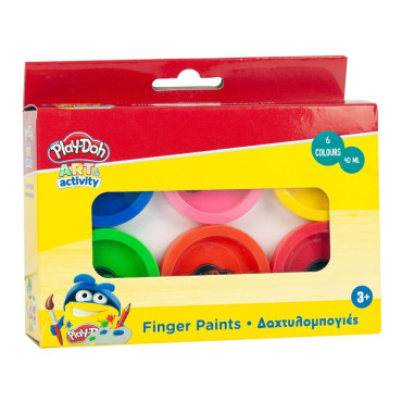 Inicio   Juego de pintura para dedos Gim Play-Doh 40ml 6uds Juego de pintura para dedos Gim Play-Doh 40ml 6uds