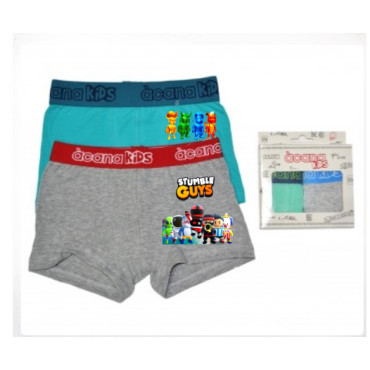 Inicio   pack de 2 boxers  de stumble guys pack de 2 boxers  de stumble guys
los diseños se envian de forma aleatoria si quiere