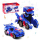 Inicio   Transformer Dinosaurio Coche Juguetes, Transformación Vehículos de Dinosaurios, Robot de Coche con LED Luz y Música, Tr