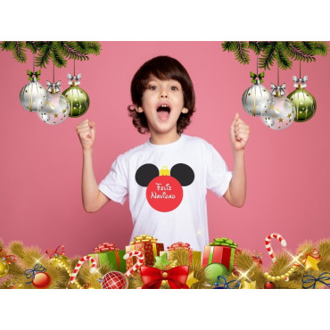 CAMISETA NAVIDEÑA - NIÑOS (6)