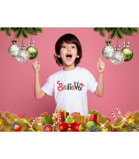 Inicio   CAMISETA NAVIDEÑA  BELIEVE DISFRUTA DE LA EPOCA DECEMBRINA Y ENCARGA LA CAMISETA NAVIDEÑA PERSONALIZADA ALBITHINIA PARA