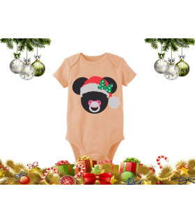 CAMISETAS   body bebe niña navidad DISFRUTA DE LA EPOCA DECEMBRINA Y ENCARGA LA CAMISETA NAVIDEÑA PERSONALIZADA ALBITHINIA PARA 
