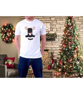 CAMISETAS   CAMISETA NAVIDEÑA - batman reno DISFRUTA DE LAS NAVIDADES Y ENCARGA LA CAMISETA PERSONALIZADA PARA TI, TU FAMILIA Y 
