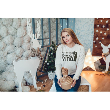 Sudadera Navideña – Esta es la epoca del vino