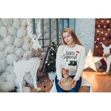 Sudadera Navideña – Santa Squad