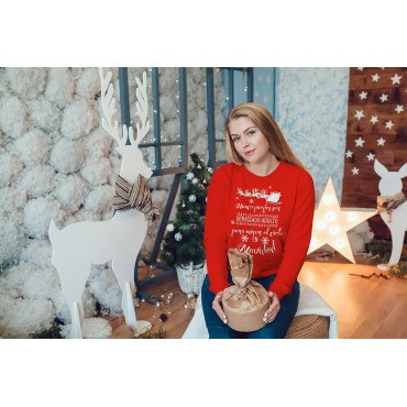 ROPA   Sudadera Navideña – Nunca puedes ser demasiado adulto DISFRUTA DE LAS NAVIDADES Y ENCARGA LA SUDADERA NAVIDEÑA ALBITHINIA