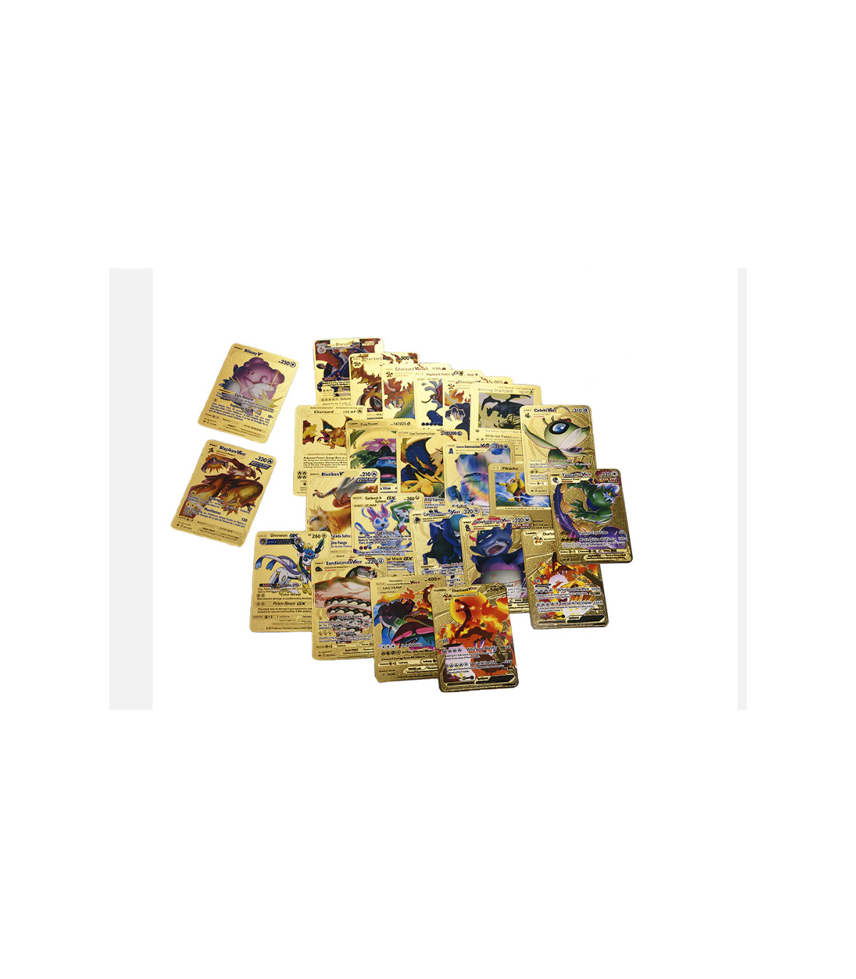 Inicio   Cartas Pokemon  Doradas para Colección Cartas Pokemon  Doradas para Colección Packs Pikachu, Charizard y Más - en Españ