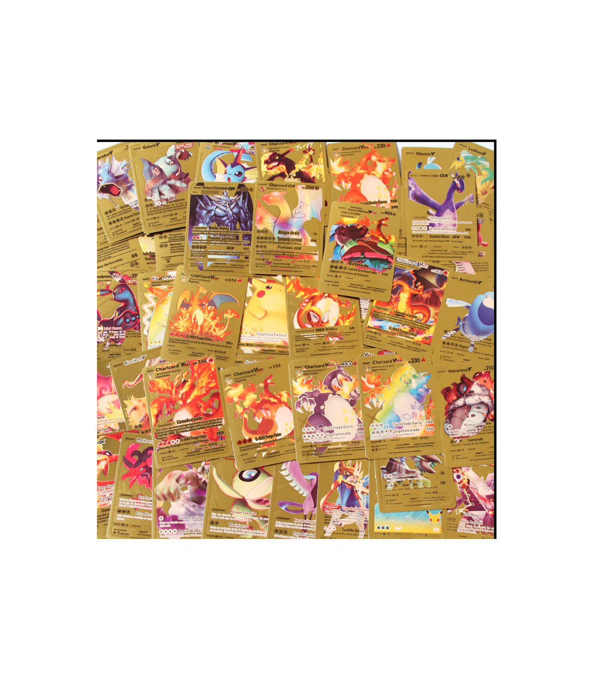 Inicio   Cartas Pokemon  Doradas para Colección Cartas Pokemon  Doradas para Colección Packs Pikachu, Charizard y Más - en Españ