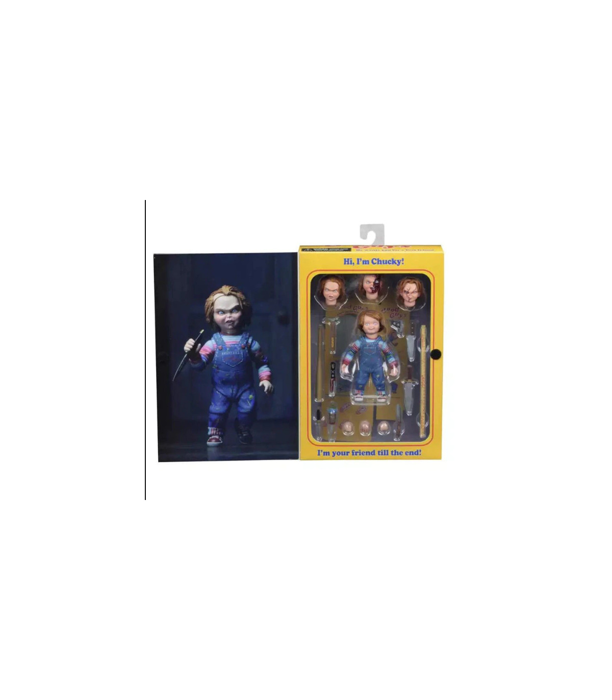 Inicio   figura con accesorios  y varias cabezas de chucky figura con accesorios  y varias cabezas de chucky 