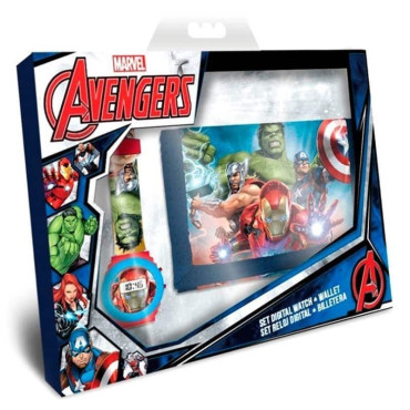 Inicio   AVENGERS MARVEL RELOJ DIGITAL CON BILLETERO AVENGERS MARVEL RELOJ DIGITAL CON BILLETERO