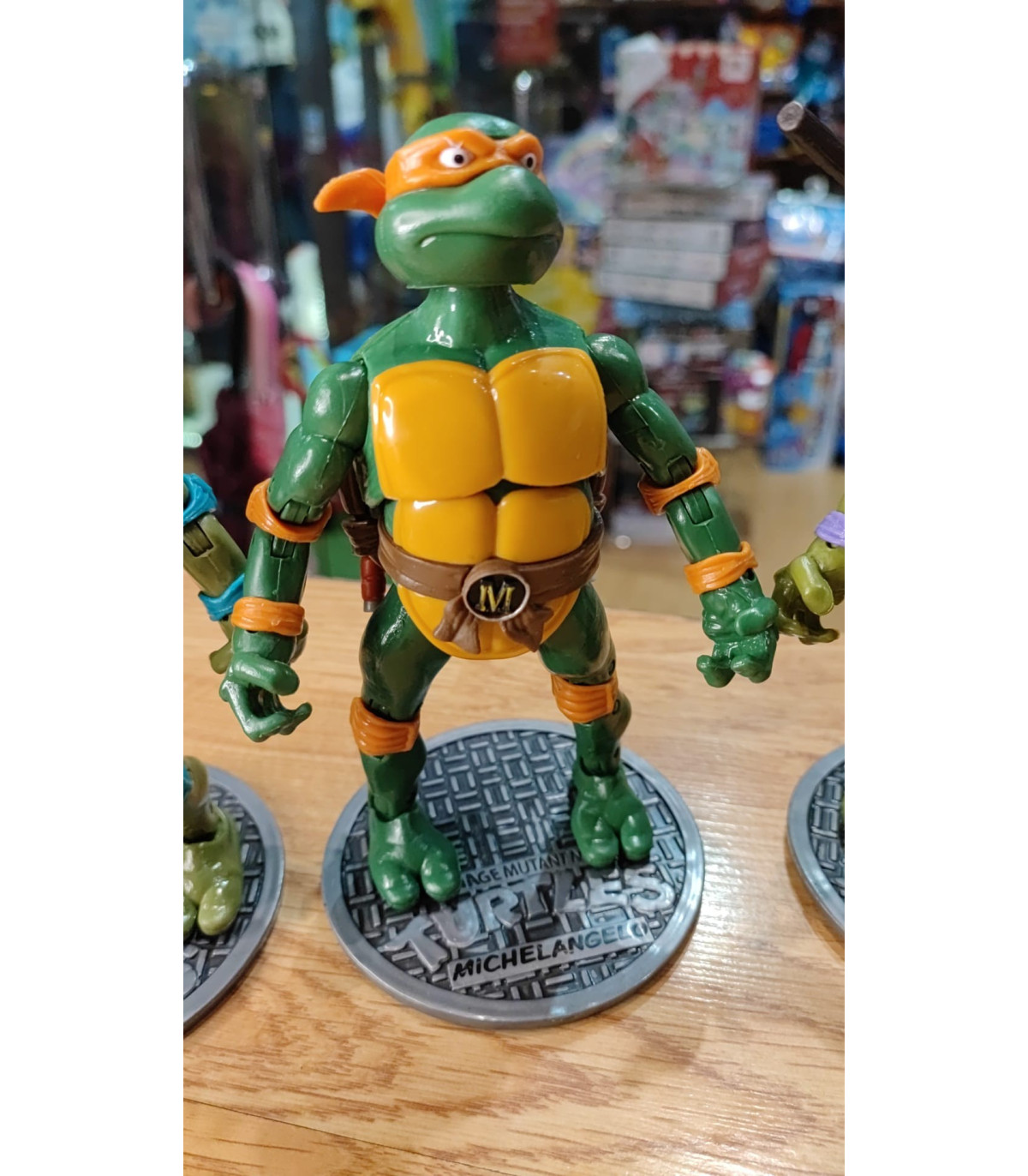 Inicio   lote de 4 figuras de tortugas ninja con accesorios y articuladas de 18cm lote de 4 figuras de tortugas ninja con acceso