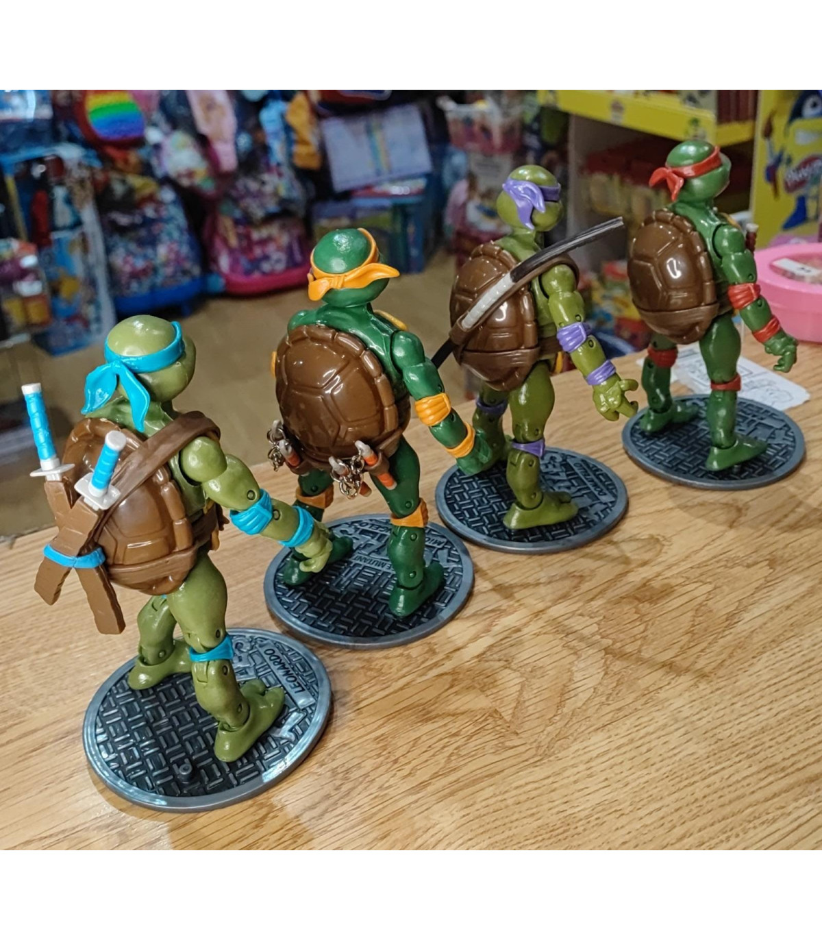 Inicio   lote de 4 figuras de tortugas ninja con accesorios y articuladas de 18cm lote de 4 figuras de tortugas ninja con acceso
