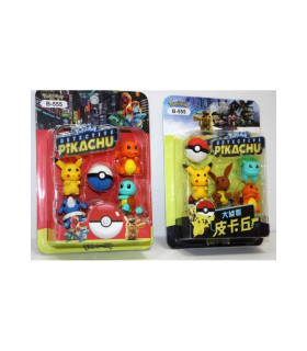 Inicio   Pokemon Set 5 Figuras 4cm  en blister Pokemon Set 5 Figuras 4cm  en blister