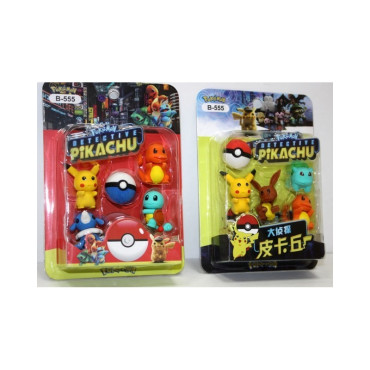 Inicio   Pokemon Set 5 Figuras 4cm  en blister Pokemon Set 5 Figuras 4cm  en blister