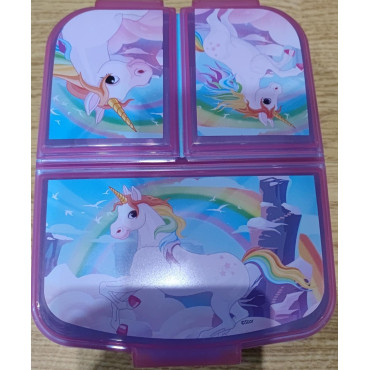 Inicio   Fiambrera infantil múltiple con 3 compartimentos de unicornios Fiambrera infantil múltiple con 3 compartimentos de unic