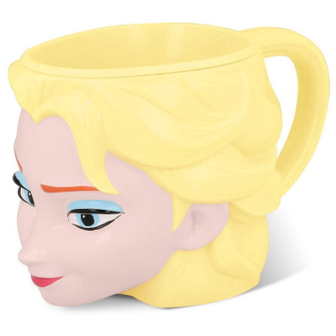 Inicio   TAZA ELSA FROZEN DISNEY 3D TAZA PS 3D 210ml.FROZEN
