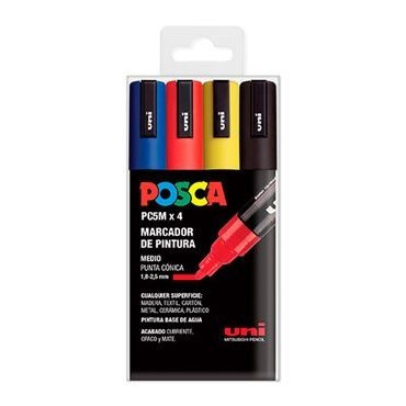 Inicio   Estuche 4 marcadores posca colores principales Estuche 4 marcadores posca colores principales