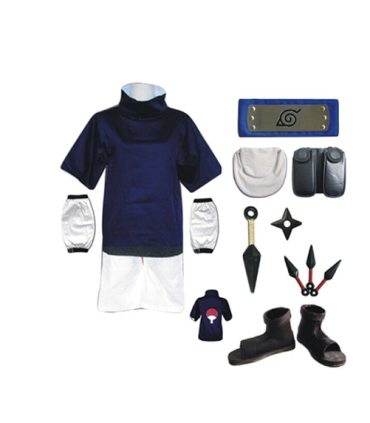 Inicio   Disfraz de Cosplay de Uchiha Sasuke con accesorios  Disfraz de Cosplay de Uchiha Sasuke con accesorios