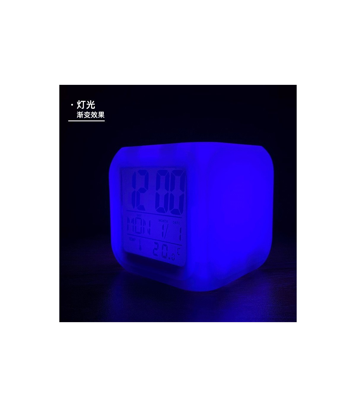 despertador luminoso con temperatura de Lilo & Stitch 17,99 €
