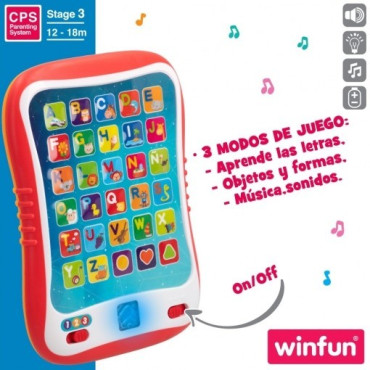 Inicio   🎵📱🎶"Tableta I-Fun: Aprendizaje divertido con luces y sonidos"🎉🤗 🎵📱🎶"Tableta I-Fun: Aprendizaje divertido con luces y so