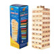 Inicio   Juego de torre de madera Wiss Toy, 54 piezas Torre de bloques en madera natural tipo Jenga. Es ideal para jugar en fami