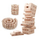 Inicio   Juego de torre de madera Wiss Toy, 54 piezas Torre de bloques en madera natural tipo Jenga. Es ideal para jugar en fami