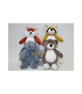 Inicio   Peluche Supersoft Animales Selva 25cm  para bebes Estos son los peluches más suaves y tiernos para niños y bebés de 25c