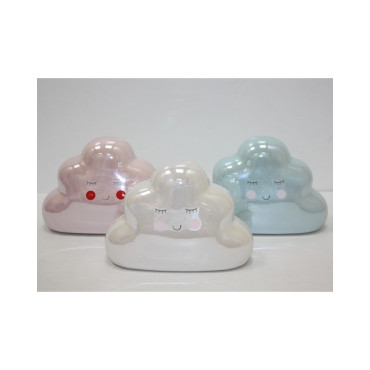 Inicio   Hucha Nube Nacar 16cm Hucha Nube Nacar 16cm porcelana