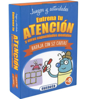Inicio   ENTRENA TU ATENCION Y OTRAS CAPACIDADES MENTALES baraja de cartas Una baraja superdivertida con 52 cartas diferentes, q